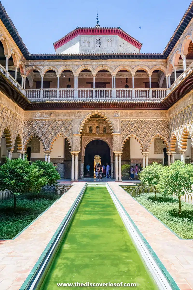 Inside the Alcazar