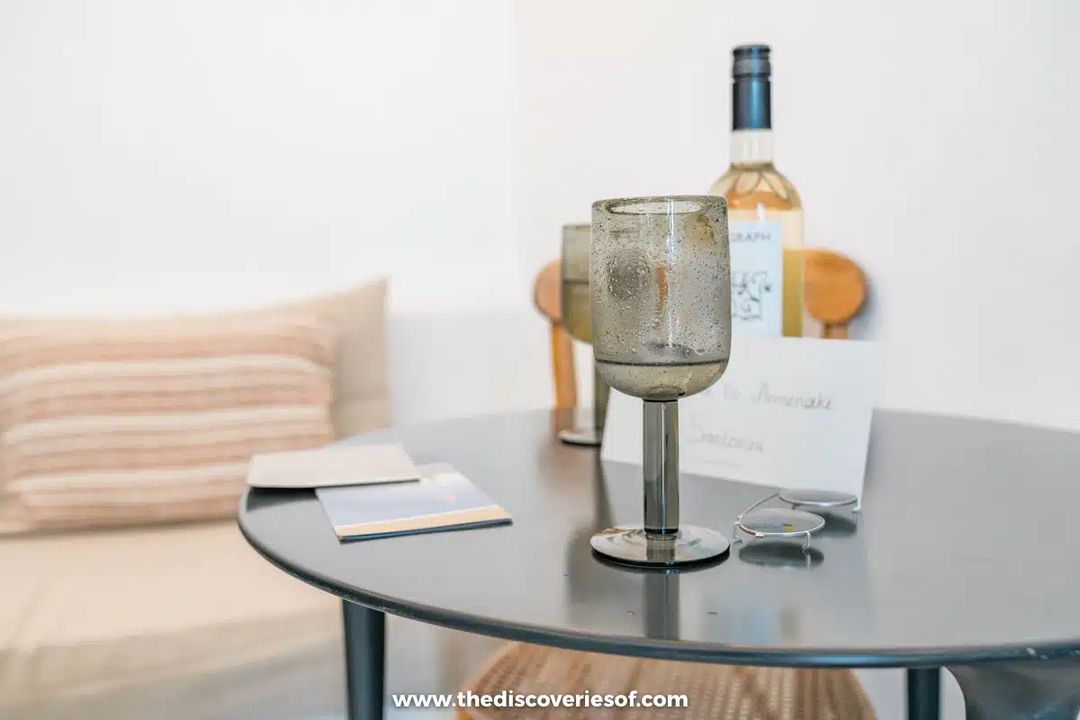 Living room at Armenaki